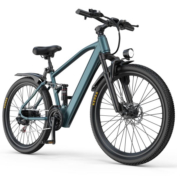 Aairsk Gt900 Electric Mountain Bike 26", 25MPH Max Speed, Up to 40miles, 7/21 Speeds & Dual Suspension, 750W Peek Motor Ebike for Adults Urban Commuter E-Bike - Image 5
