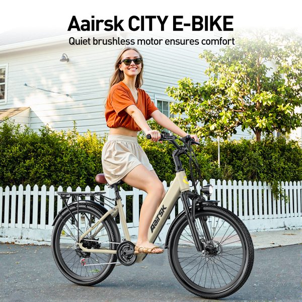 Aairsk SU7 24"Electric City Bike for Adults 400W Motor 36V 13AH Electric Bicycle - Image 5
