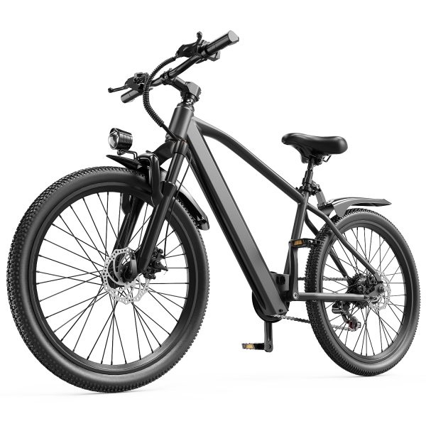 Aairsk GT300 Electric Mountain Bike 26", 540W Peak Motor,25 MPH 7/21 Speeds & Dual Suspension Urban Commuter E-Bike - Image 4
